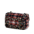 Chanel B Chanel Red Tweed Fabric Mini Rectangular Classic Charms Single Flap France