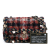 Chanel B Chanel Red Tweed Fabric Mini Rectangular Classic Charms Single Flap France