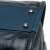 Chanel B Chanel Blue Navy Calf Leather Small Glazed skin and Caviar Deauville Tote Italy