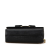 Salvatore Ferragamo B Ferragamo Black Calf Leather Mini Lizard Embossed Vara Chain Crossbody Italy