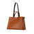 Fendi B Fendi Brown Camel Calf Leather Small Peekaboo X Tote Italy