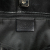 Gucci B Gucci Gray Dark Gray with Black Canvas Fabric GG Handbag Italy