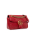 Gucci AB Gucci Red Calf Leather Small GG Marmont Matelasse Crossbody Italy