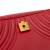 Gucci AB Gucci Red Calf Leather Small GG Marmont Matelasse Crossbody Italy