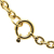 Chanel B Chanel Gold Gold Plated Metal CC Round Pendant Necklace France