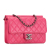 Chanel AB Chanel Pink Lambskin Leather Leather Medium Lambskin Crossing Times Flap Italy