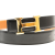 Hermès B Hermès Black Calf Leather Constance Reversible Belt France