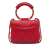 Chanel B Chanel Red Lambskin Leather Leather Mini In the Loop Flap Bag Italy