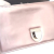 Christian Dior AB Dior Pink Light Pink Calf Leather Small Metallic skin Microcannage Diorama Flap Italy