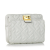 Fendi B Fendi White Lambskin Leather Leather Upside Down Zucca Italy