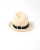 Chanel Cruise Straw Fedora M Hat