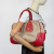 Prada Bowler Shoulder Bag Canapa Canvas Bicolor