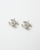 Chanel Coco Rhinestone Silver Earring