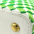 Louis Vuitton AB Louis Vuitton White with Green Calf Leather Embroidered Taurillon Mini Capucines France