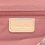 Christian Dior B Dior Pink Light Pink with White Canvas Fabric Oblique Girly Trotter Crossbody Italy