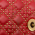 Christian Dior B Dior Red Lambskin Leather Leather Small Lambskin Cannage Studded Supple Lady Dior Italy