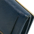 Prada B Prada Blue Calf Leather Saffiano Continental Wallet Italy