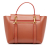 Celine B Celine Brown Calf Leather Micro Belt Satchel Italy