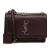 Saint Laurent AB Saint Laurent Purple Plum Calf Leather Small Grained skin Sunset Italy