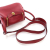 Hermès AB Hermès Red Dark Red Calf Leather Mini Clemence Lindy France