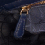 Christian Dior AB Dior Blue Dark Blue Lambskin Leather Leather Small Lambskin Cannage My ABCDior Lady Dior Italy