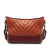 Chanel AB Chanel Orange Lambskin Leather Leather Small Chevron Lambskin Gabrielle Crossbody Bag Italy