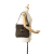 Fendi B Fendi Brown Canvas Fabric Zucca Shoulder Bag Italy