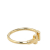 Tiffany & Co B Tiffany Gold Yellow Gold Metal 18K T Wire Ring Italy