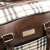 Burberry B Burberry Brown Beige Canvas Fabric House Check Travel Bag United Kingdom