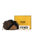 Fendi B Fendi Brown Coated Canvas Fabric Mini Zucca Diagonal Crossbody Italy