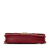 Christian Dior B Dior Red Lambskin Leather Leather Lambskin Cannage DiorAddict Wallet on Chain Italy