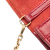 Christian Dior B Dior Red Lambskin Leather Leather Lambskin Cannage DiorAddict Wallet on Chain Italy