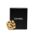 Chanel AB Chanel Gold Gold Plated Metal Faux Pearl CC Brooch France