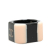 Chanel B Chanel Black with Pink Light Pink Resin Plastic CC Square Ring France