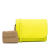 Burberry AB Burberry Yellow Calf Leather Burleigh Wallet On Chain Italy