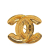 Chanel B Chanel Gold Gold Plated Metal CC Quilted Brooch France