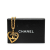 Chanel B Chanel Gold Gold Plated Metal CC Heart Pendant Necklace France