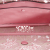 Fendi AB Fendi Pink Patent Leather Leather Embroidered Lace Baguette Italy