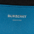 Burberry AB Burberry Blue Calf Leather Paddy Logo Belt Bag Italy