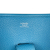 Hermès B Hermès Blue Calf Leather Clemence Evelyne III GM France