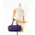 Bottega Veneta B Bottega Veneta Purple Calf Leather Intrecciato Montaigne Shoulder Bag Italy