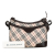 Burberry B Burberry Brown Beige Canvas Fabric Nova Check Shoulder Bag United Kingdom