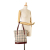 Burberry AB Burberry Brown Beige Canvas Fabric House Check Tote United Kingdom