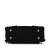 Prada B Prada Black Canvas Fabric Canapa Satchel Italy