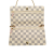 Louis Vuitton AB Louis Vuitton White Damier Canvas Canvas Damier Azur Summer Trunks Pochette Weekend Spain