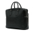 Prada B Prada Black Saffiano Leather Zip Briefcase Italy