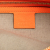 Gucci B Gucci White with Orange Canvas Fabric Small Flora Crossbody Bag Italy