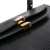 Chloé B Chloé Black Calf Leather skin Georgia Double Flap Crossbody Italy