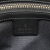 Gucci AB Gucci Black Coated Canvas Fabric GG Supreme Web Tiger Belt Bag Italy