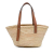 Loewe AB LOEWE Brown Beige Raffia Natural Material Small Basket Tote Spain